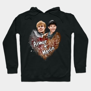 Merlin and Arthur  (BBC Merlin) Hoodie